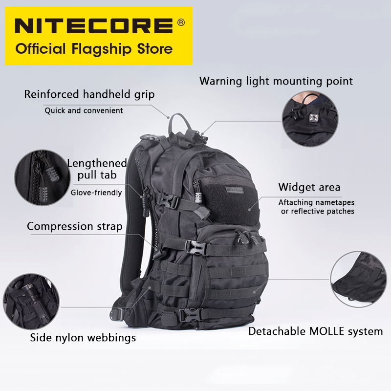 NITECORE BP20 20L Travel Backp - огляд і ціна Outdoor Hunting Backpack