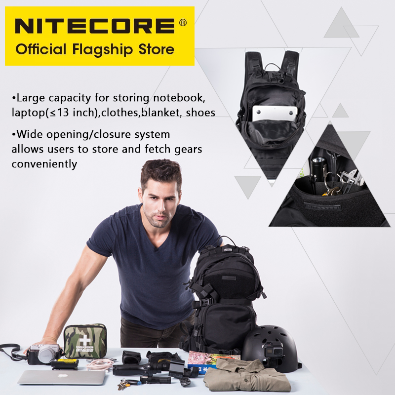 NITECORE BP20 20L Travel Backp - огляд і ціна Outdoor Hunting Backpack