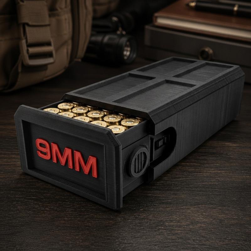 9mm  Holder Case 3D Printed 50 - огляд і ціна Hunting Outdoor Rug