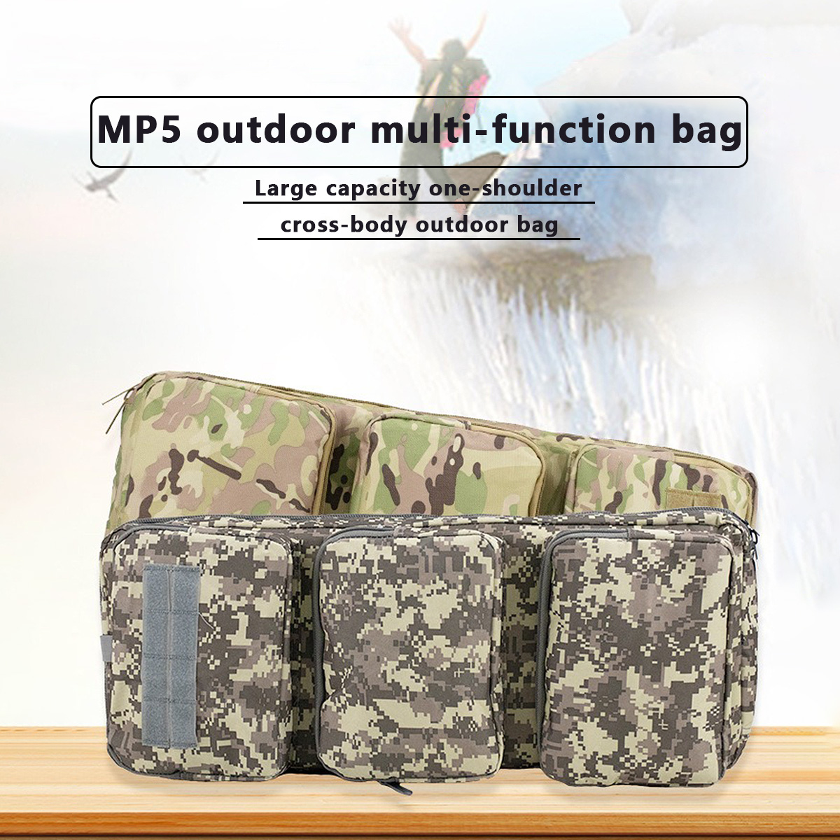 Multifunctional Tactical Gun C - огляд і ціна Outdoor Hunting Backpack