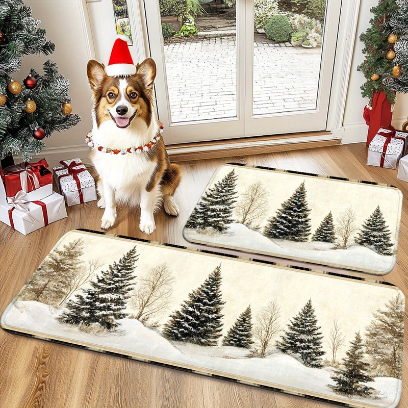 VIKAMA Christmas Carpet Winter - огляд і ціна Hunting Outdoor Rug