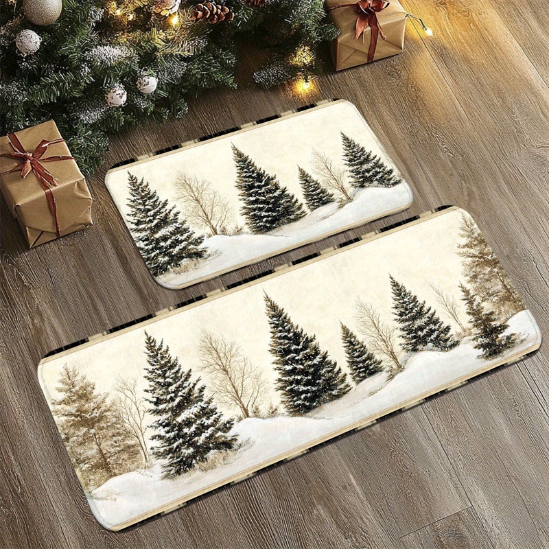 VIKAMA Christmas Carpet Winter - огляд і ціна Hunting Outdoor Rug