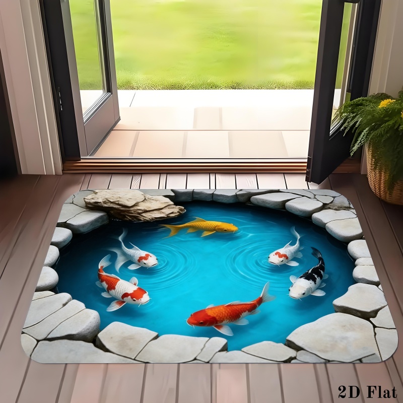Rustic Deer Head Doormat Wood  - огляд і ціна Hunting Outdoor Rug