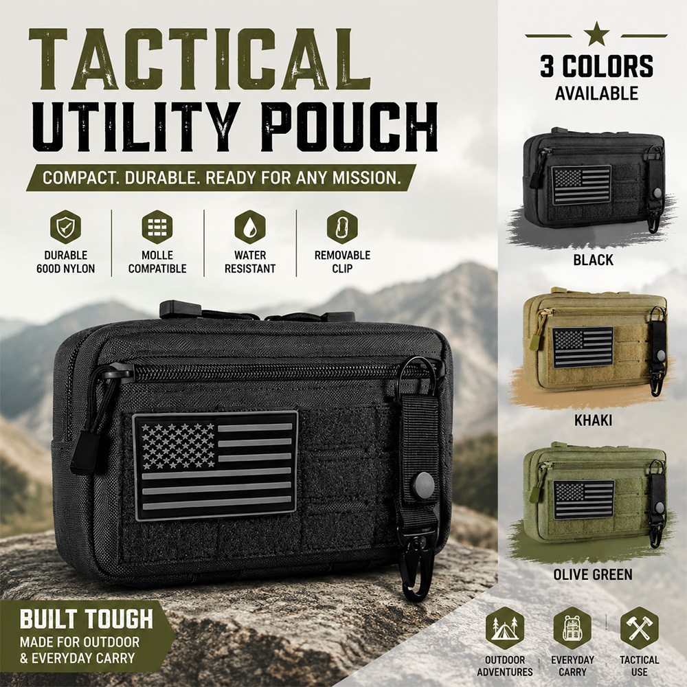 Tactical Molle EDC Pouch Outdo - огляд і ціна Outdoor Hunting Tools