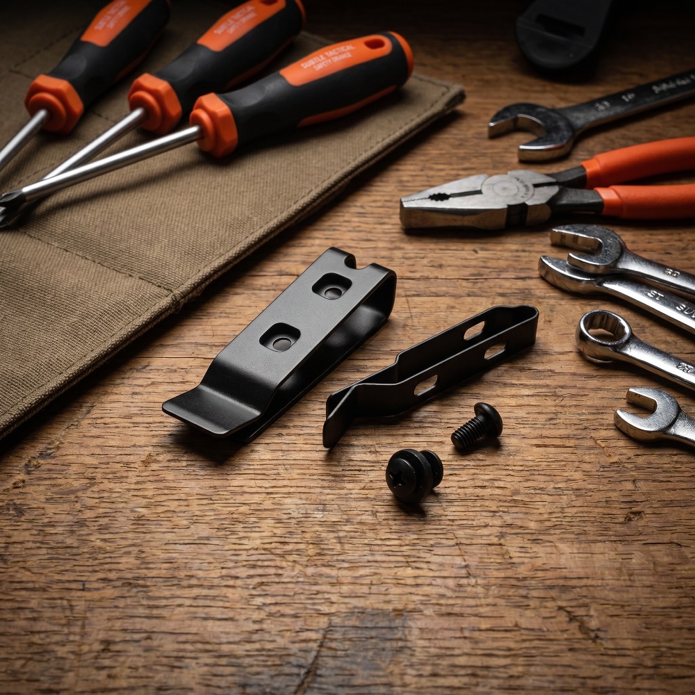 Metal Pocket Clip Back Clip Re - огляд і ціна Outdoor Hunting Knife Set