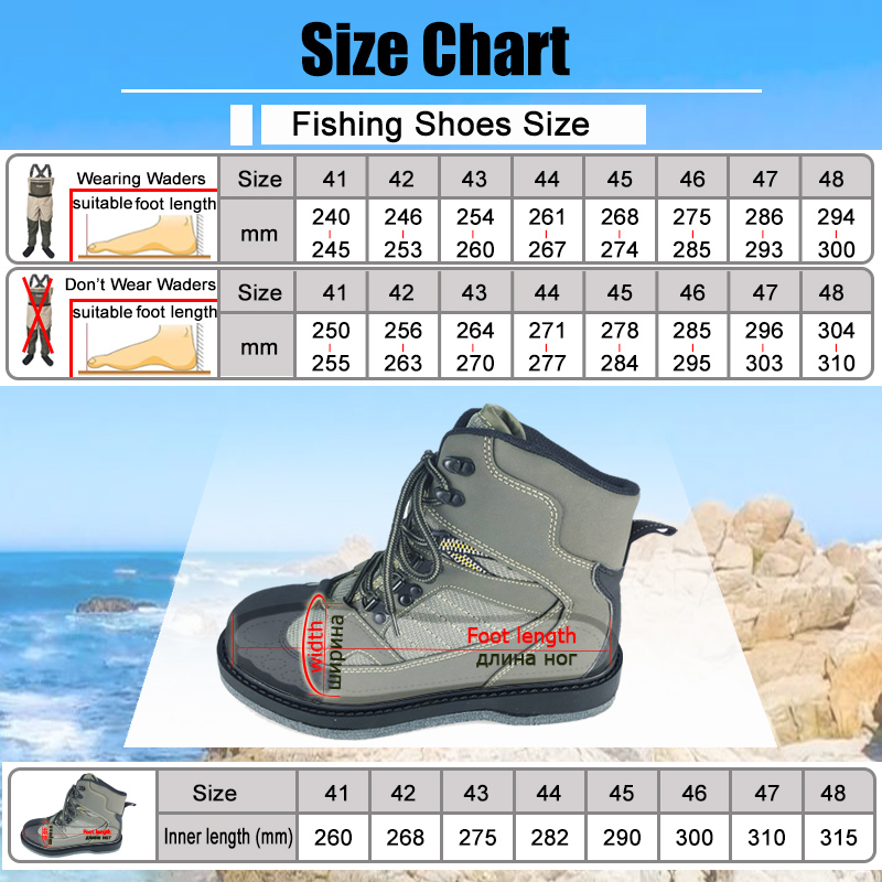 Men Fishing Shoes Wading Fishi - огляд і ціна Hunting Boot Insole