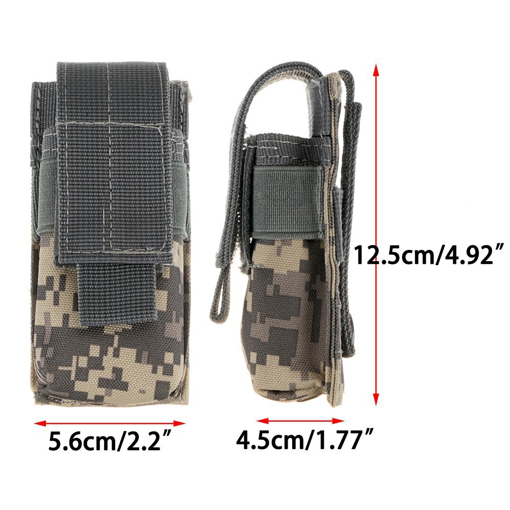 Tactical Molle Flashlight Pouc - огляд і ціна Outdoor Hunting Knife Set