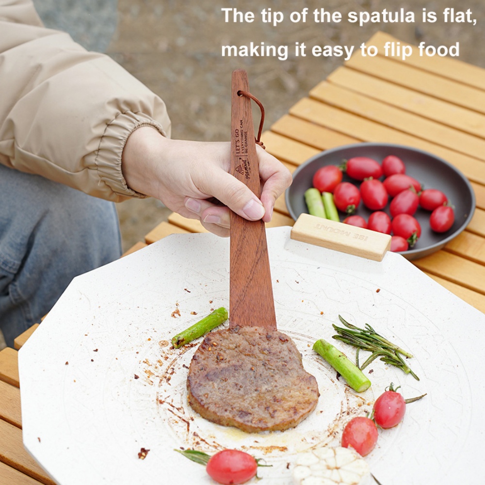 Outdoor Camping Wooden Spatula - огляд і ціна Outdoor Hunting Kitchen