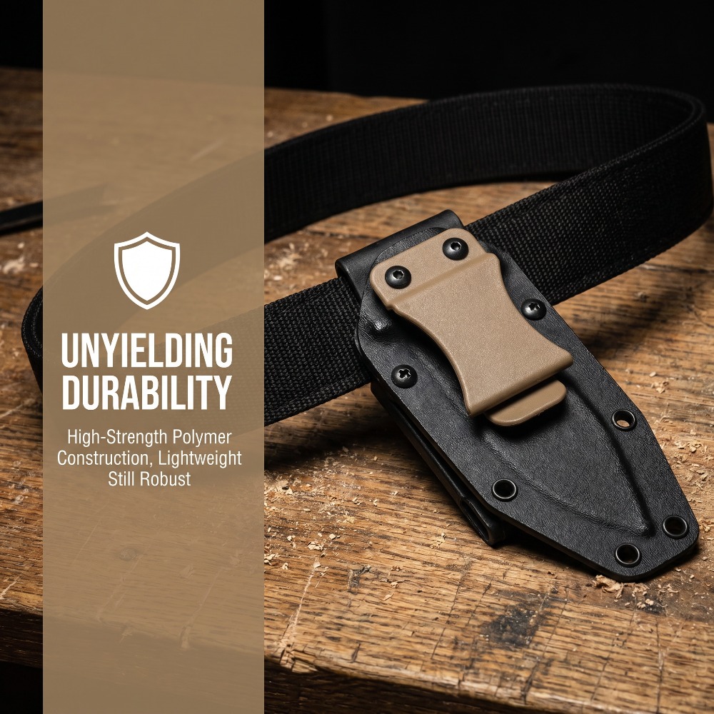 Durable Plastic Kydex Sheath C - огляд і ціна Outdoor Hunting Knife Set