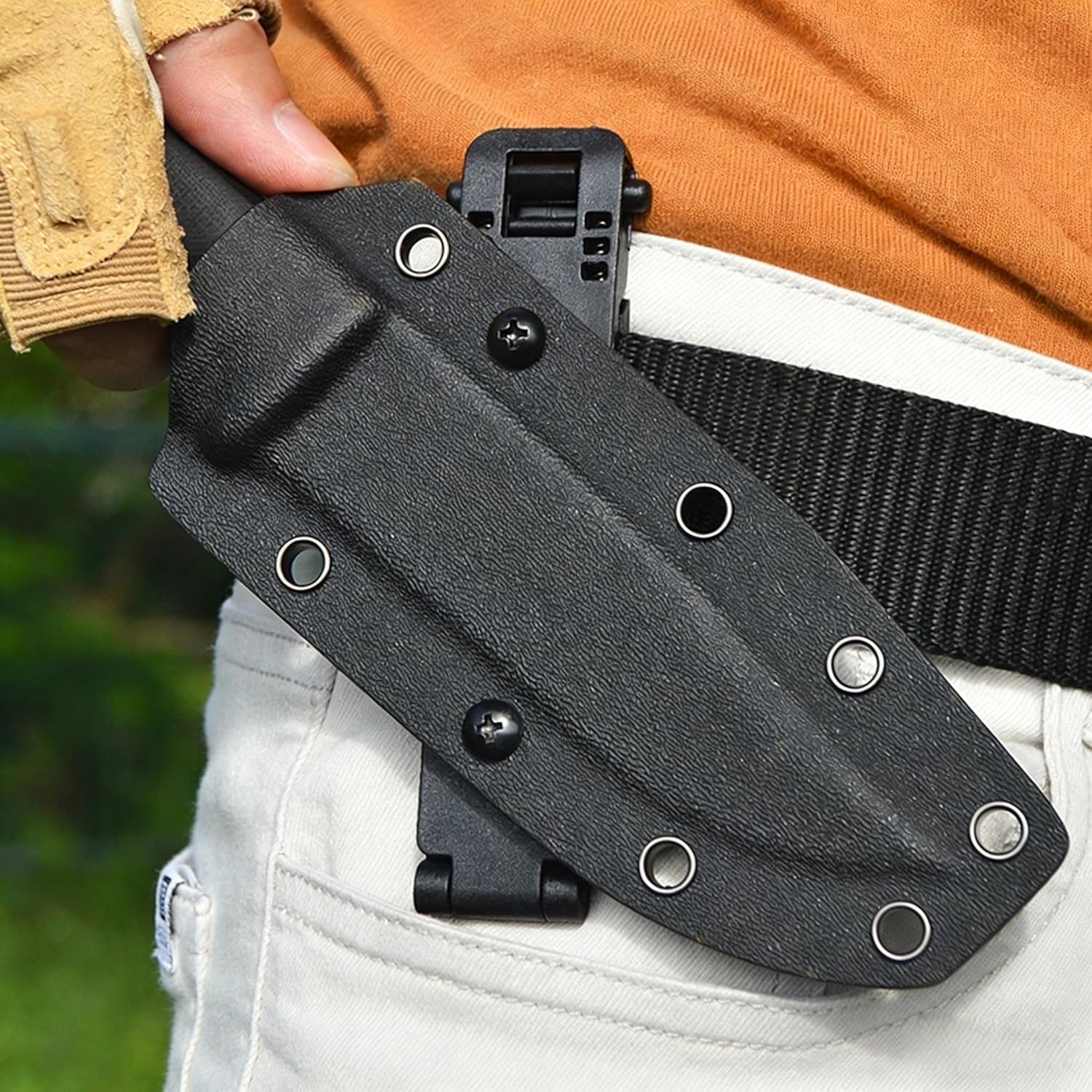 1\2 PCS Outdoor Buckle Molle W - огляд і ціна Outdoor Hunting Knife Set